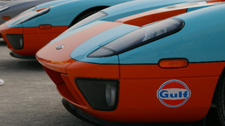 Gulf Oil Ford GT's At The Indianapolis Motor Speedway